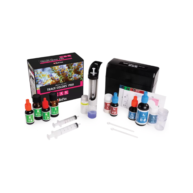 Red Sea Trace Colors Pro Multi Test Kit  bestellen ? l Coralandfishstore.nl