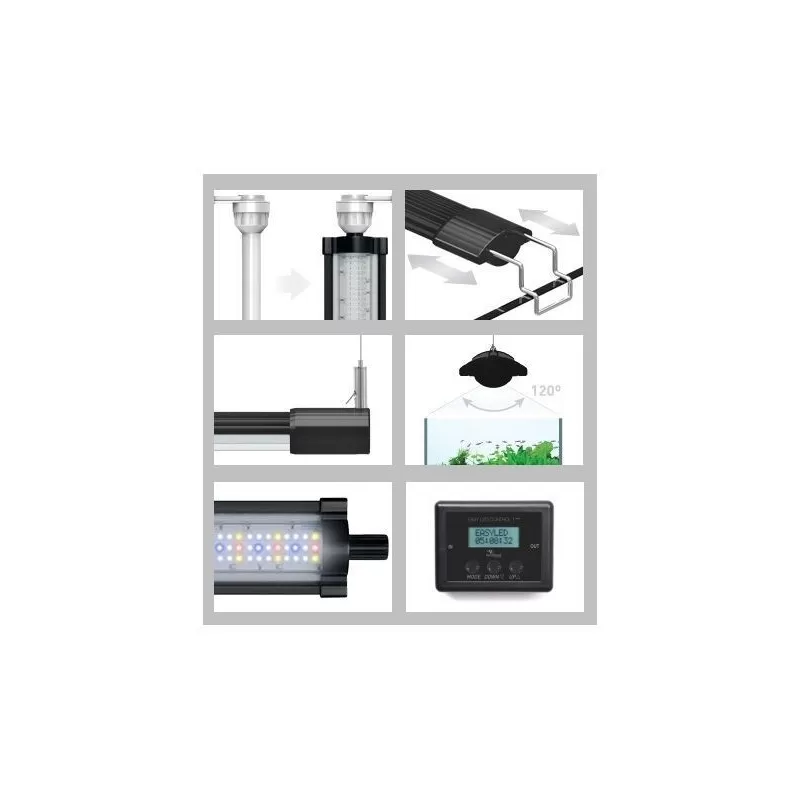 Aquatlantis Easy Led Universal 2 0 Deep Blue 895 mm