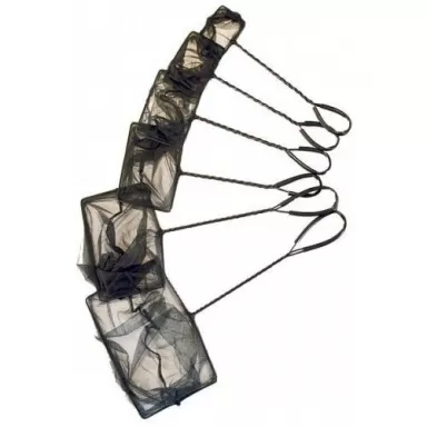 HS Visnet Fijn Zwart 15x6cm