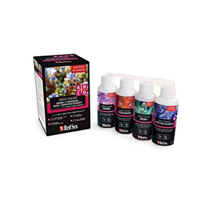 Red Sea Trace colors A,B,C,D 100ml