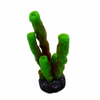 Kunstkoraal Spons Groen/Rood