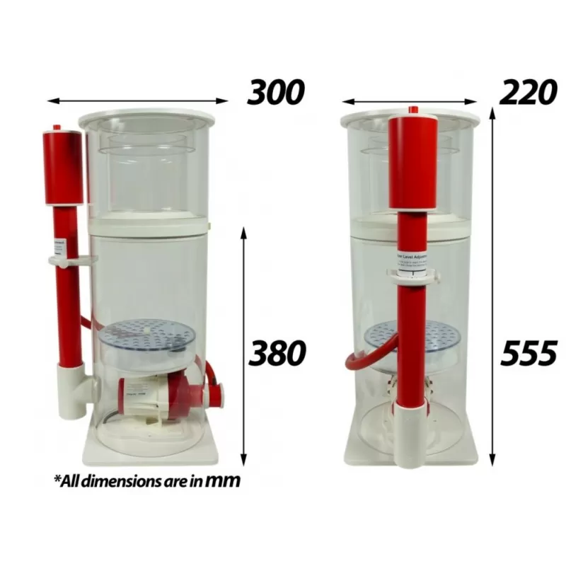 Mini Bubble King 200 VS21 with RDX DC V24 Extra Slim VS