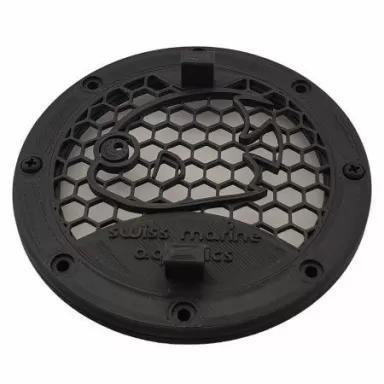 Swiss Marine Screen Top Feeding Portal Black