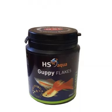 HS AQUA GUPPY FLAKES 200 ML