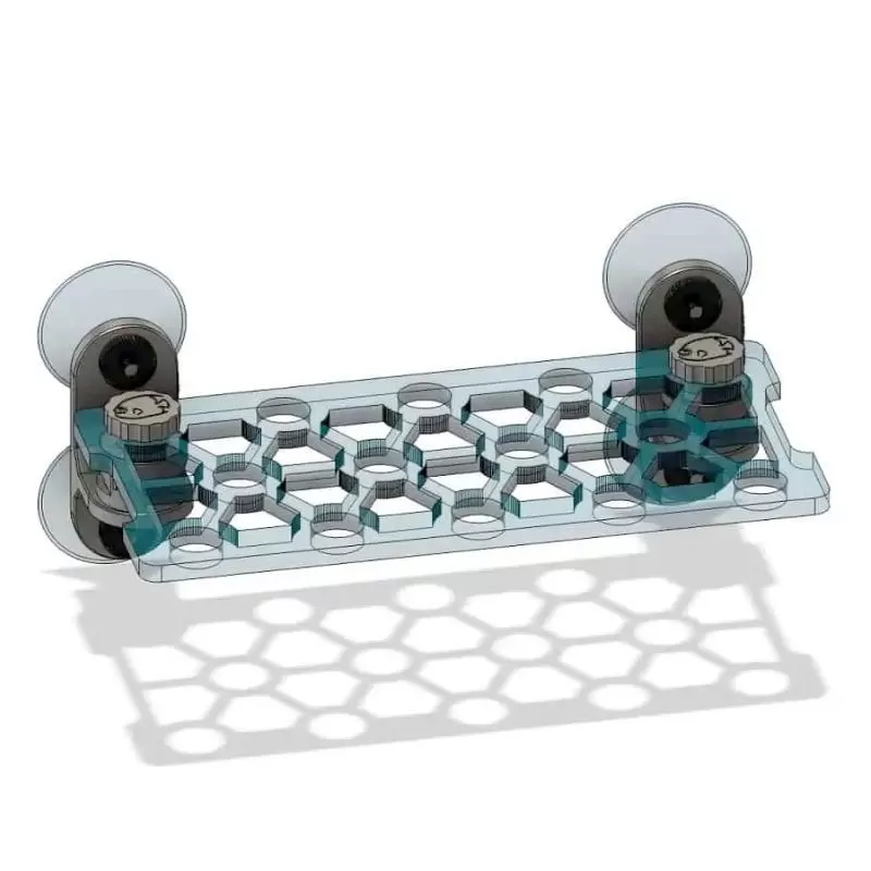 Swiss marine HBC Glass Frag Rack Pro 200 mm 30 Holders Swiss marine HBC Glass Frag Rack Pro 200 mm 30 Holders