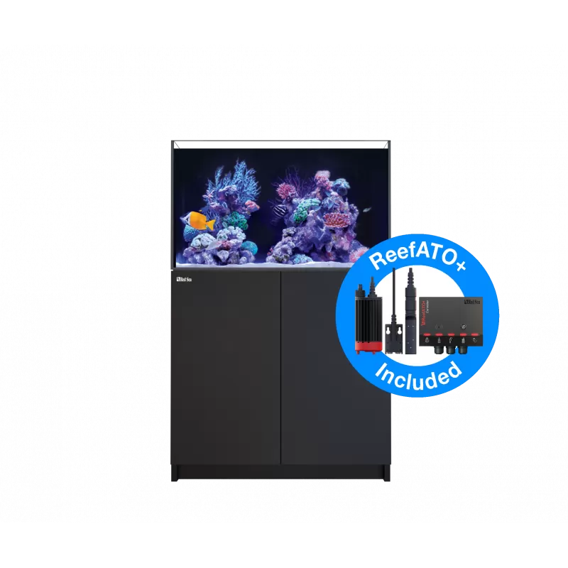 Red Sea Reefer 250 G2+ Schwarz – Komplettes Riff-Aquarium-Set