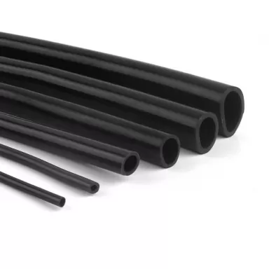 Siliconenslang Zwart 16/21mm (per meter)