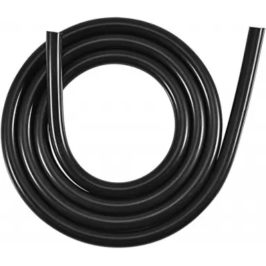 Siliconenslang Zwart 6/8mm  |  Eenvoudig en snel in huis