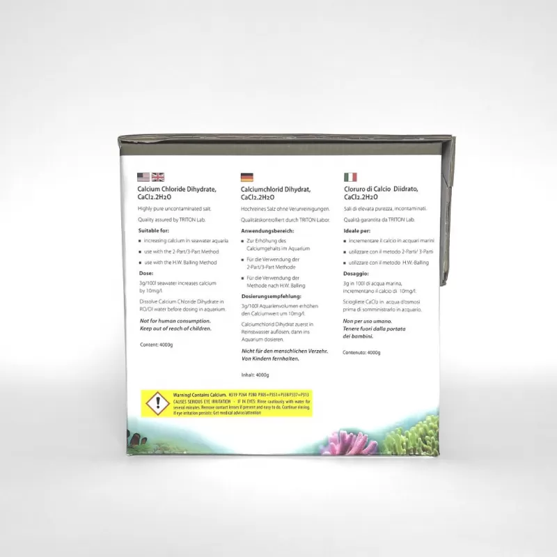 Triton CaCL2 4KG l Coralandfishstore.nl
