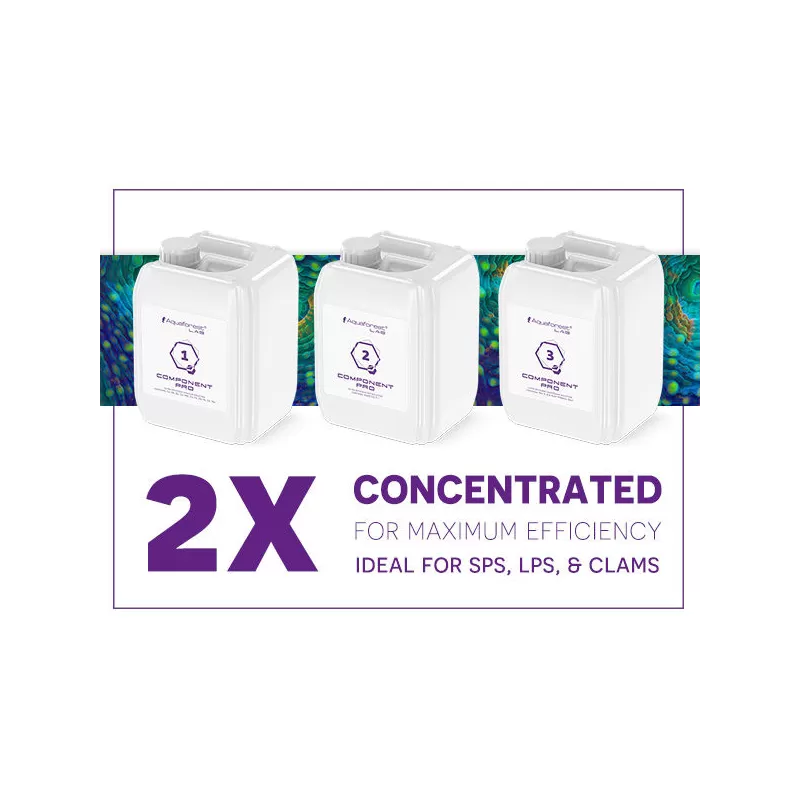 Aquaforest LAB Components Pro - 3x5 l kopen | Coralandfishstore.nl