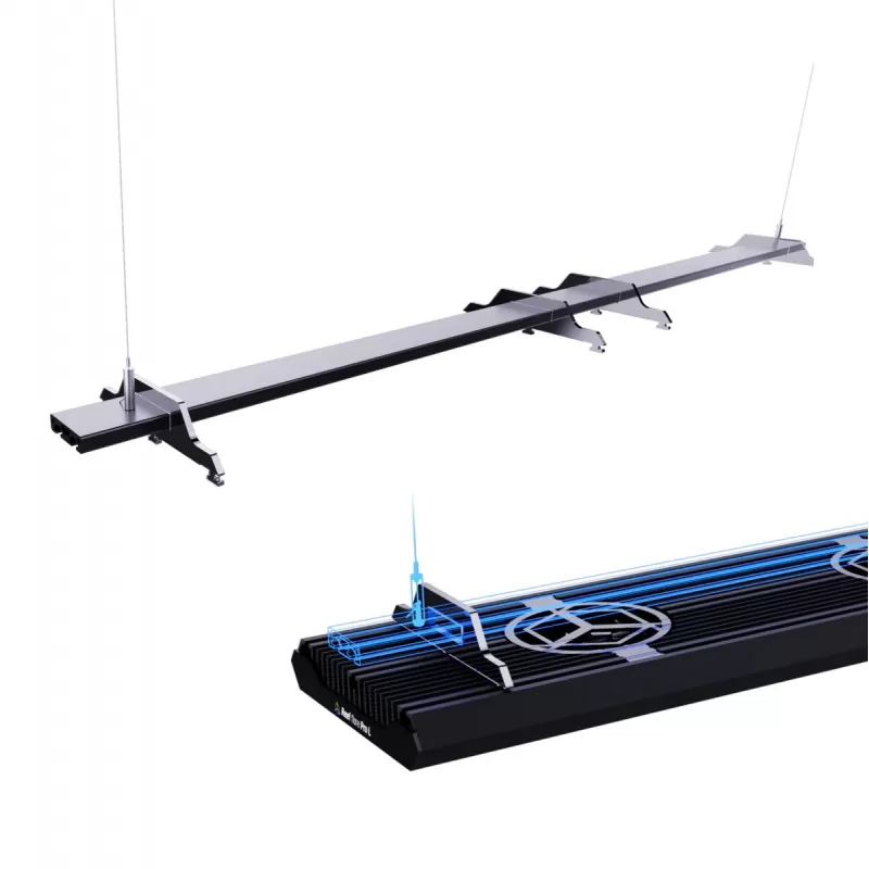 Reef Factory Reef Flare Pro Profile 1,4 m - Black kopen | Coralandfishstore.nl