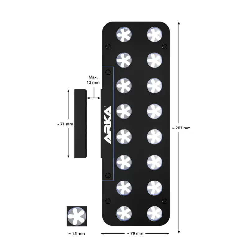 Möchten Sie Arca Acrylic Frag Rack Deck mit Magnet und 16 Löchern kaufen? | Corallandfishstore