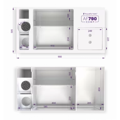 Aquaforest sump 90-790 (150) kopen? | Coralandfishstore.nl