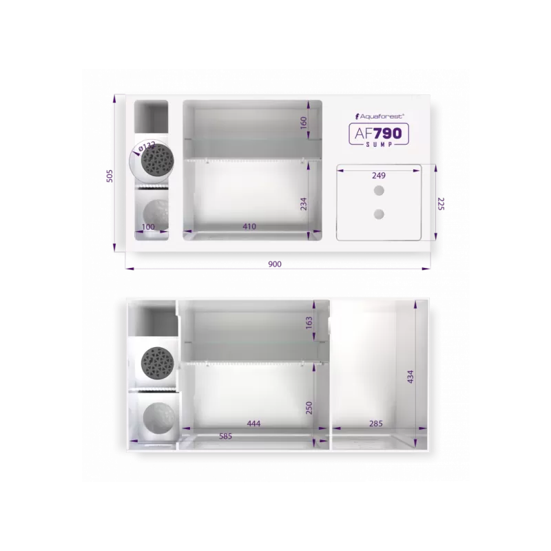 Aquaforest sump 110-980 (180) kopen? | Coralandfishstore.nl