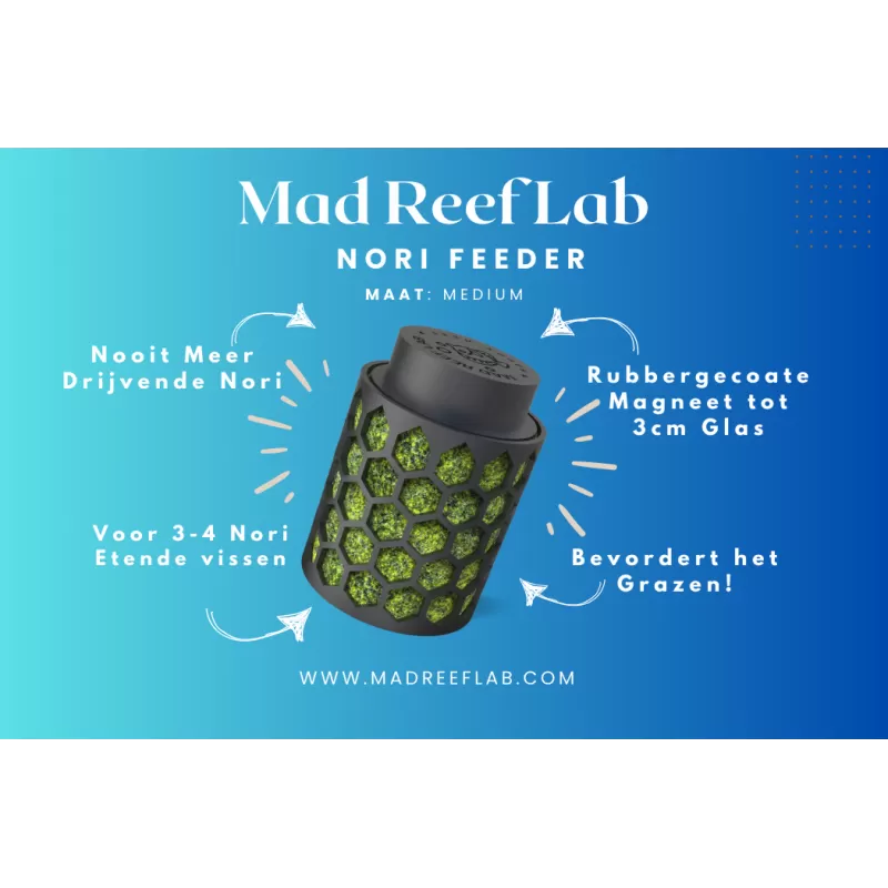Möchten Sie Mad Reef Lab Nori Feeder Small kaufen? | Coralandfishstore.nl