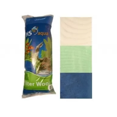 HS Aqua filterwatten wit 250gr
